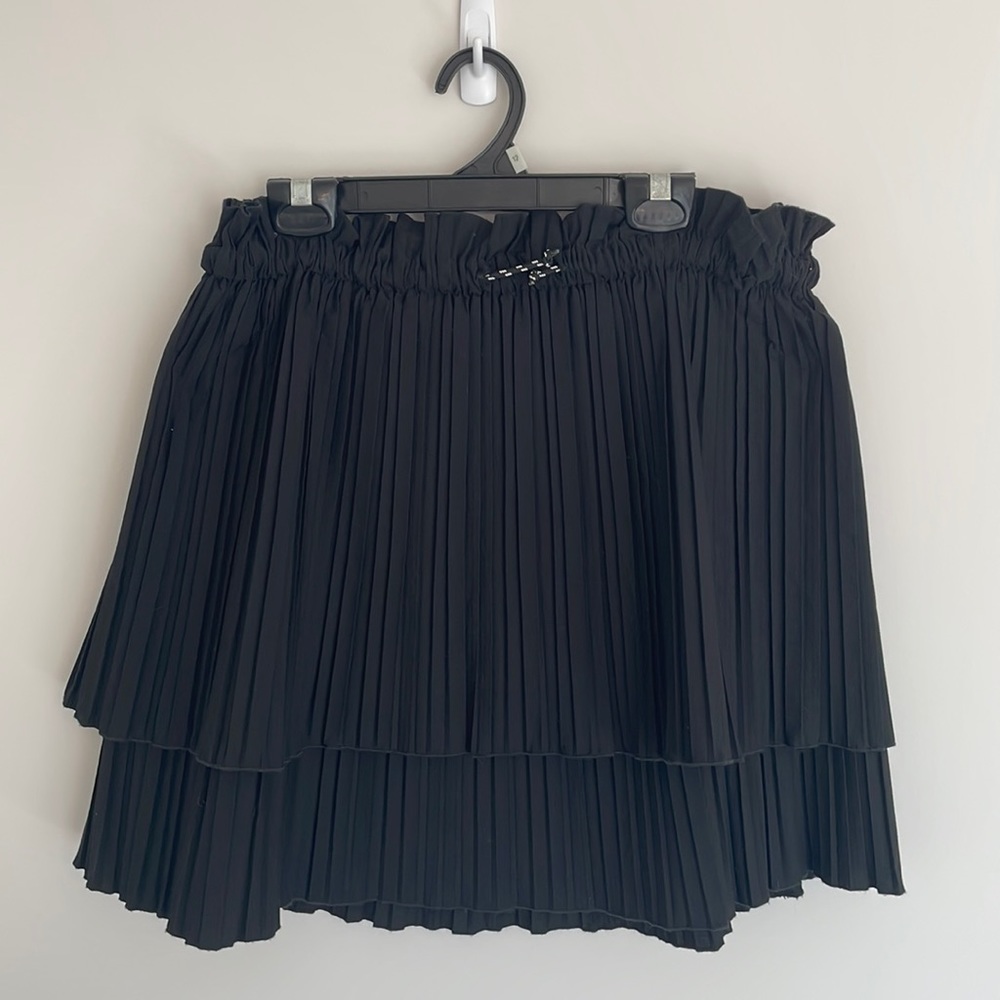 New Zara Black Tierd Skirt